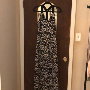 Black & White Geometric Patterned Dress